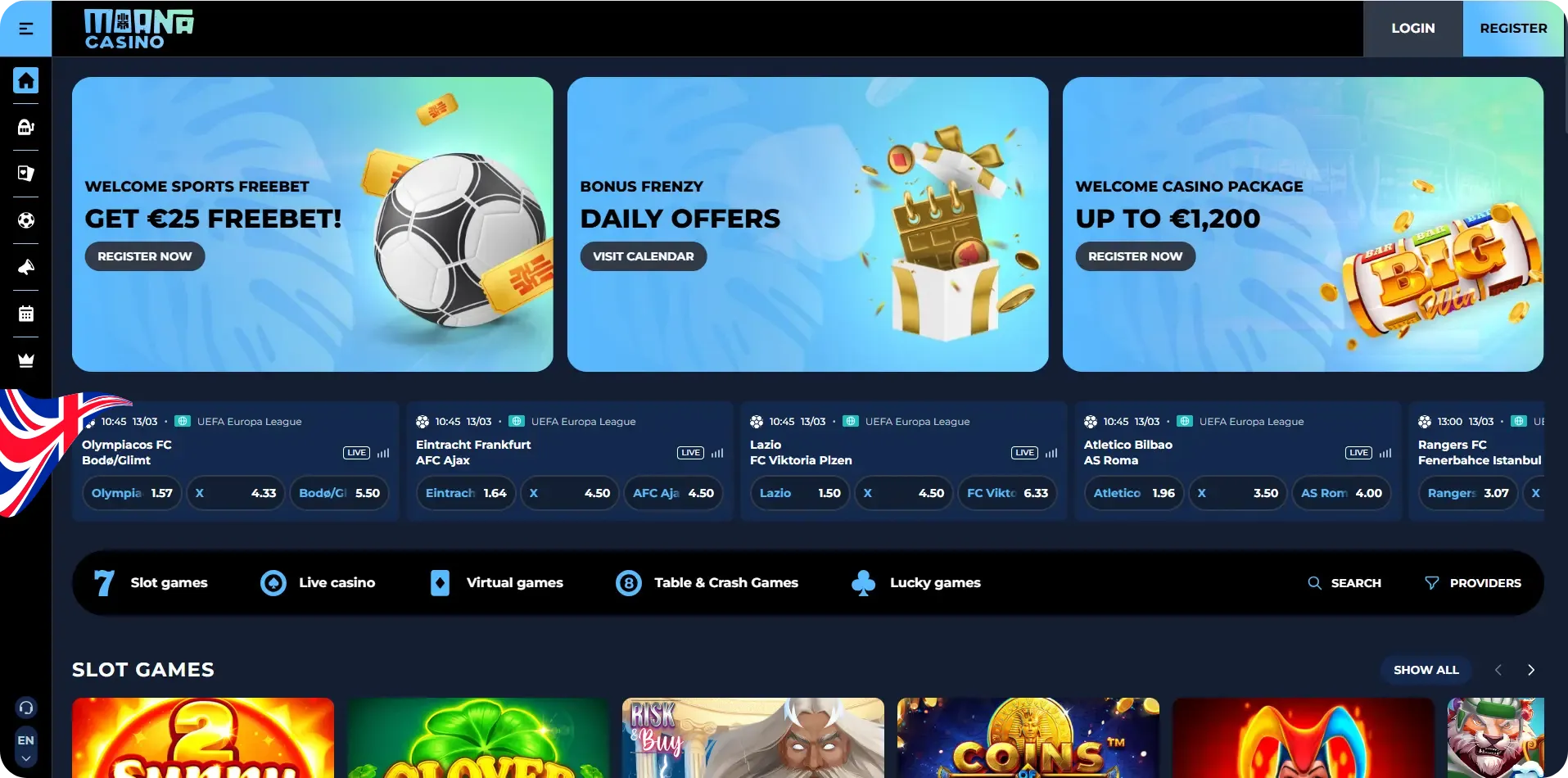 No Deposit Bonuses