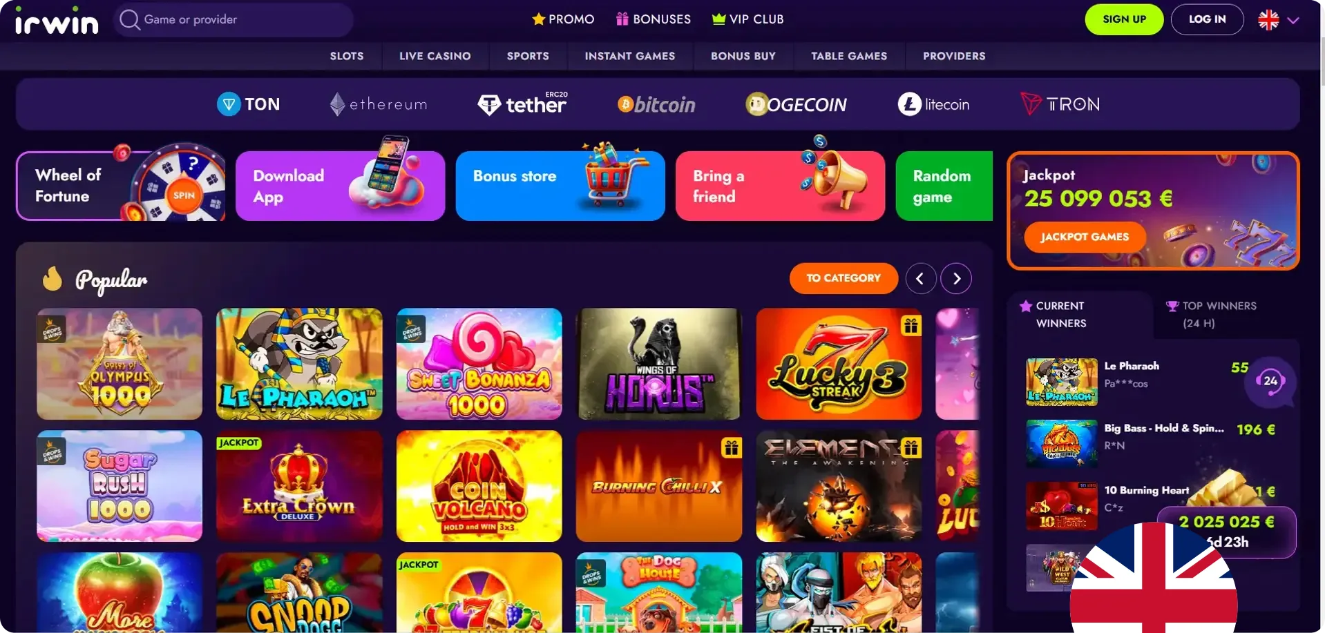Progressive Jackpots
